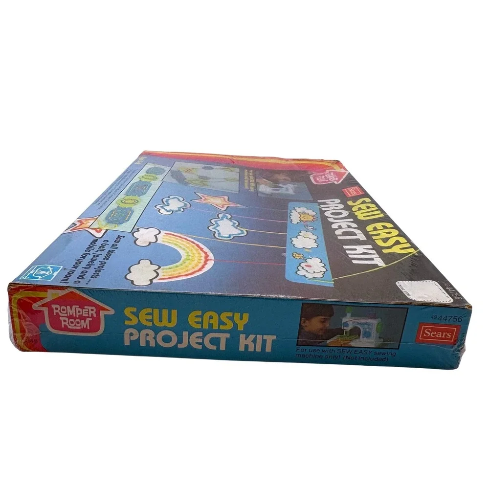 Vtg 1980 Romper Room Sew‎ Easy Project Kit Sears NIB Hasbro Sealed Mobile Sears